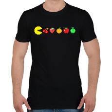 PRINTFASHION PacMan - Férfi póló - Fekete