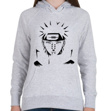 PRINTFASHION Pain akatsuki - Női kapucnis pulóver - Sport szürke