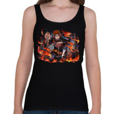 PRINTFASHION Pain - Női atléta - Fekete női trikó