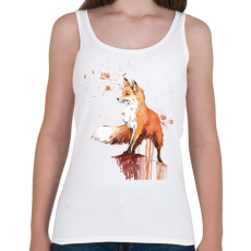 PRINTFASHION Painted Fox - Női atléta - Fehér