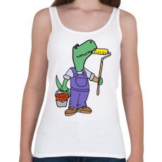 PRINTFASHION Painter crock - Női atléta - Fehér