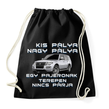PRINTFASHION Pajero - Sportzsák, Tornazsák - Fekete tornazsák