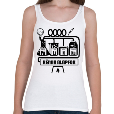 PRINTFASHION Pálinka kémia alapfok - Női atléta - Fehér