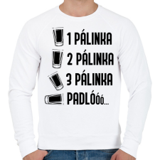 PRINTFASHION Pálinka padló - Férfi pulóver - Fehér férfi pulóver, kardigán