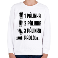 PRINTFASHION Pálinka padló - Gyerek pulóver - Fehér gyerek pulóver, kardigán