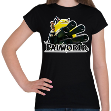 PRINTFASHION Palworld - Női póló - Fekete női póló