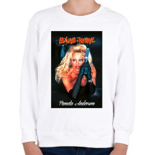 PRINTFASHION Pamela Anderson - Gyerek pulóver - Fehér gyerek pulóver, kardigán