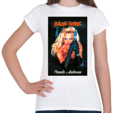 PRINTFASHION Pamela Anderson - Női póló - Fehér női póló