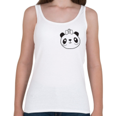 PRINTFASHION Panda páros 2 - Női atléta - Fehér