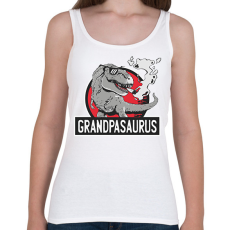 PRINTFASHION Papa szaurusz grandpasaurus - Női atléta - Fehér