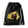 PRINTFASHION papamaci - Sportzsák, Tornazsák - Fekete