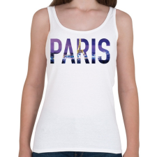 PRINTFASHION Paris - Női atléta - Fehér női trikó