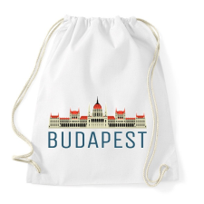 PRINTFASHION Parlament Budapest - Sportzsák, Tornazsák - Fehér tornazsák
