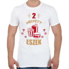 PRINTFASHION Páros terhesség - kismama - Férfi póló - Fehér férfi póló