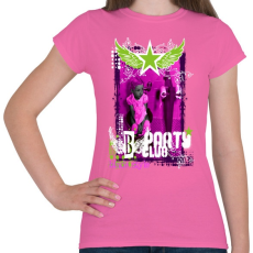 PRINTFASHION PARTY CLUB - Női póló - Rózsaszín