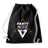 PRINTFASHION Party mood - Sportzsák, Tornazsák - Fekete