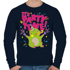 PRINTFASHION Party time - buli van ! - Férfi pulóver - Sötétkék férfi pulóver, kardigán