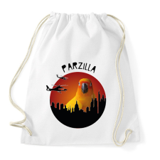 PRINTFASHION Parzilla - Sportzsák, Tornazsák - Fehér tornazsák