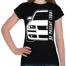 PRINTFASHION Passat B5 3BG - Női póló - Fekete