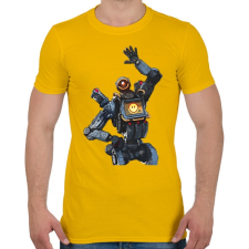 PRINTFASHION Pathefinder - Férfi póló - Sárga férfi póló