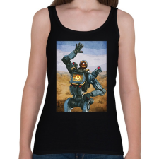 PRINTFASHION Pathfinder - Apex Legends - Női atléta - Fekete női trikó