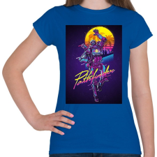 PRINTFASHION Pathfinder Retro - Apex Legends - Női póló - Királykék női póló