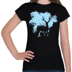 PRINTFASHION Patrónus - Női póló - Fekete