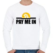PRINTFASHION Pay-me-in - Férfi pulóver - Fehér női pulóver, kardigán