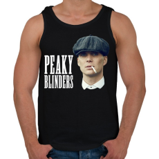 PRINTFASHION Peaky Blinders - Férfi atléta - Fekete