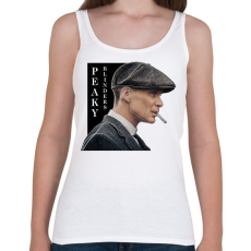 PRINTFASHION Peaky Blinders - Tommy Shelby vonalas - Női atléta - Fehér