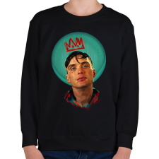 PRINTFASHION Peaky Blinders vezér - Gyerek pulóver - Fekete gyerek pulóver, kardigán