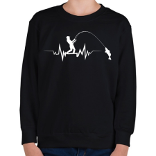 PRINTFASHION PECA ÉLETJEL - Gyerek pulóver - Fekete gyerek pulóver, kardigán