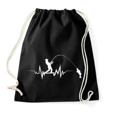 PRINTFASHION PECA ÉLETJEL - Sportzsák, Tornazsák - Fekete tornazsák