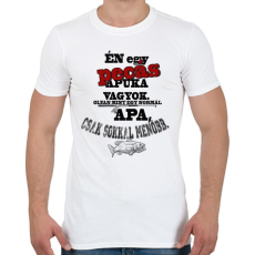 PRINTFASHION Pecás apuka - Férfi póló - Fehér