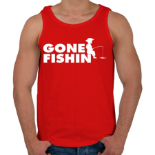 PRINTFASHION Pecázni mentem - Férfi atléta - Piros atléta, trikó