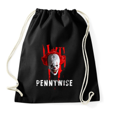 PRINTFASHION pennywise2 - Sportzsák, Tornazsák - Fekete tornazsák