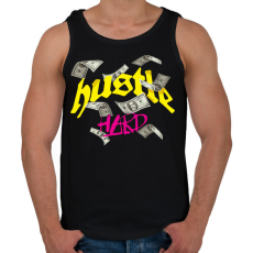 PRINTFASHION Pénz Pénz Pénz - Férfi atléta - Fekete