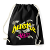 PRINTFASHION Pénz Pénz Pénz - Sportzsák, Tornazsák - Fekete