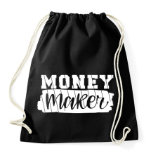 PRINTFASHION Pénzes páros - pénz kereső 2 - Sportzsák, Tornazsák - Fekete tornazsák