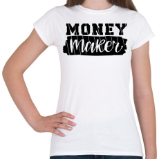 PRINTFASHION Pénzes páros -  pénz kereső - Női póló - Fehér