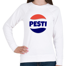 PRINTFASHION PESTI - Női pulóver - Fehér