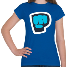 PRINTFASHION PewDiePie - Női póló - Királykék női póló