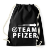 PRINTFASHION Pfizer Team - Sportzsák, Tornazsák - Fekete