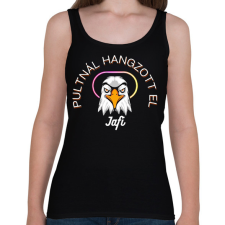 PRINTFASHION PHE2 - Női atléta - Fekete női trikó