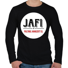 PRINTFASHION PHE - Férfi hosszú ujjú póló - Fekete férfi póló