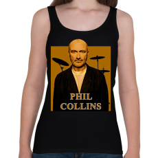 PRINTFASHION phil collins - Női atléta - Fekete