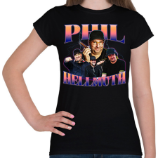 PRINTFASHION Phil Hellmuth - póker - Női póló - Fekete női póló