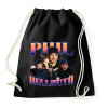PRINTFASHION Phil Hellmuth - póker - Sportzsák, Tornazsák - Fekete
