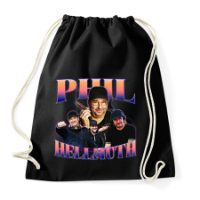 PRINTFASHION Phil Hellmuth - póker - Sportzsák, Tornazsák - Fekete tornazsák