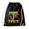 PRINTFASHION Phil Ivey - póker - Sportzsák, Tornazsák - Fekete